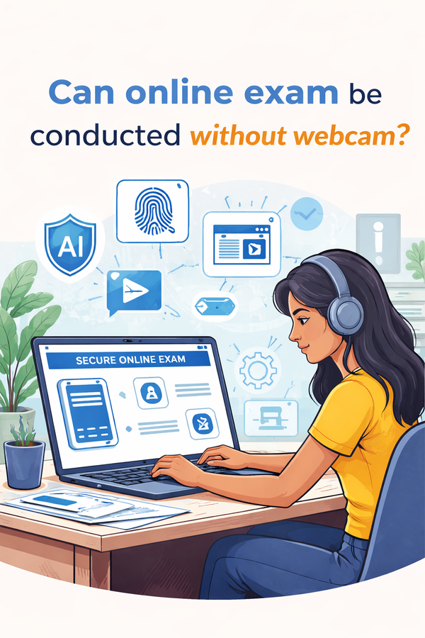 Can Online Exam Be Conducted Without Webcam?