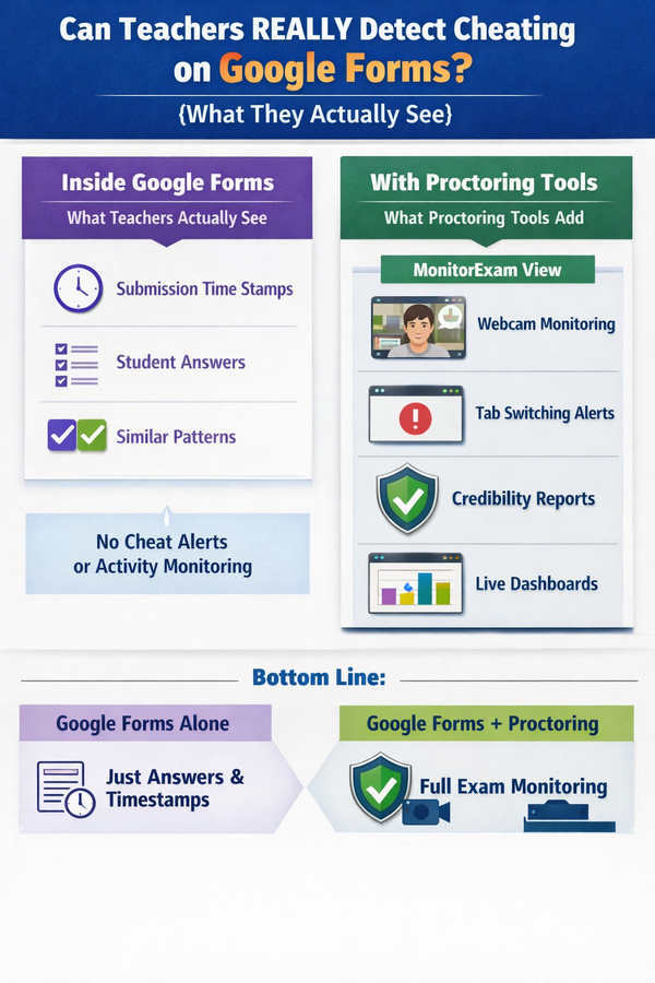 Can Teachers Tell If You Cheat on Google Forms? Here's the Truth